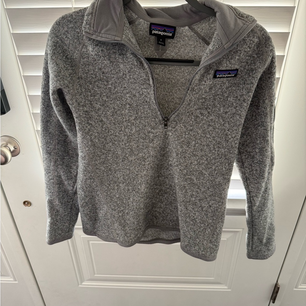 Patagonia Women's Heather Gray Cowl Sweater